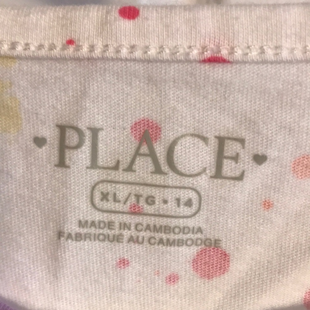 Girls' Place Sequined “LOVE” Tee - Picture 7 of 9
